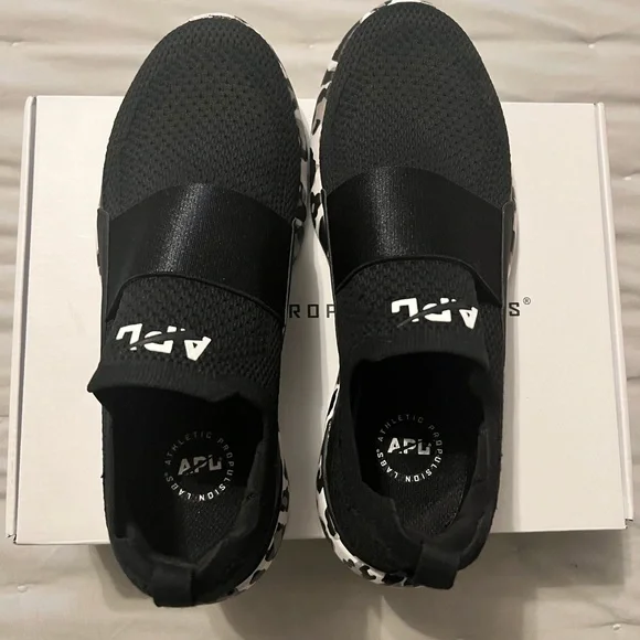 APL Black and White Women's Sneakers - Picture 6 of 9